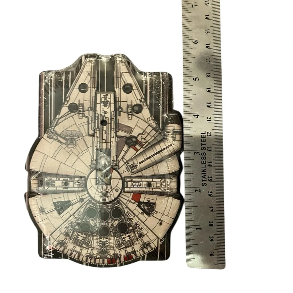 Star Wars Millennium Falcon Metal light switch plates set of 2